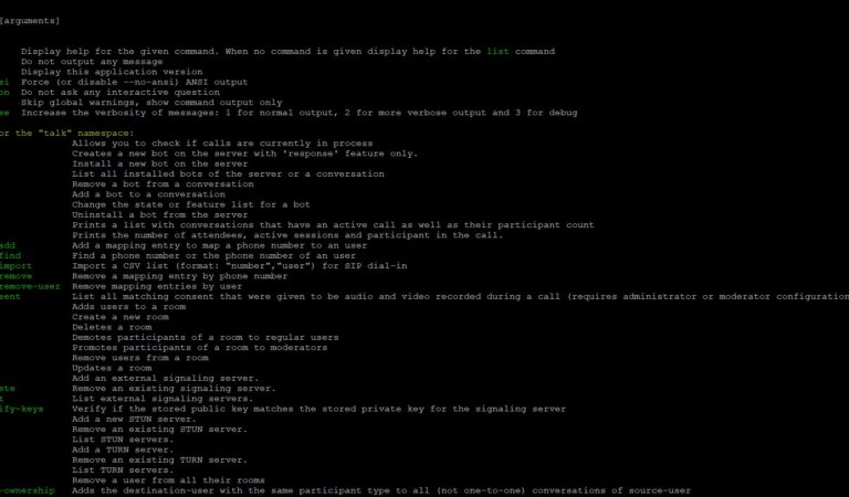 Полная инструкция: создание бота Nextcloud Talk 📚